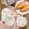 FANCY NOVA Silicone Drink Coasters Set of 4, Non-Slip Marbling