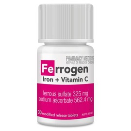 Ferrogen Iron + Vitamin C 30 Tablets