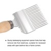 HARFINGTON Beekeeping Uncapping Fork, 17 Tin Needle with Wood Handle