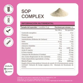 Matter Sop Complex Myo-inositol Ácido R-lipoico 225g Sfn