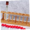 Mobestech 8holes Wooden Test Tube Rack Stand for Laboratories Design