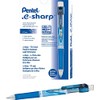 Pentel .e-Sharp Mechanical Pencil, 0.7 mm, Blue Barrel