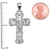Religious Jewelry Elegant Russian Orthodox Save and Protect Cross Pendant