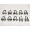 Galvanised Wire Rope Grips Clamp 10MM x10 (Bulldog Cable Commercial