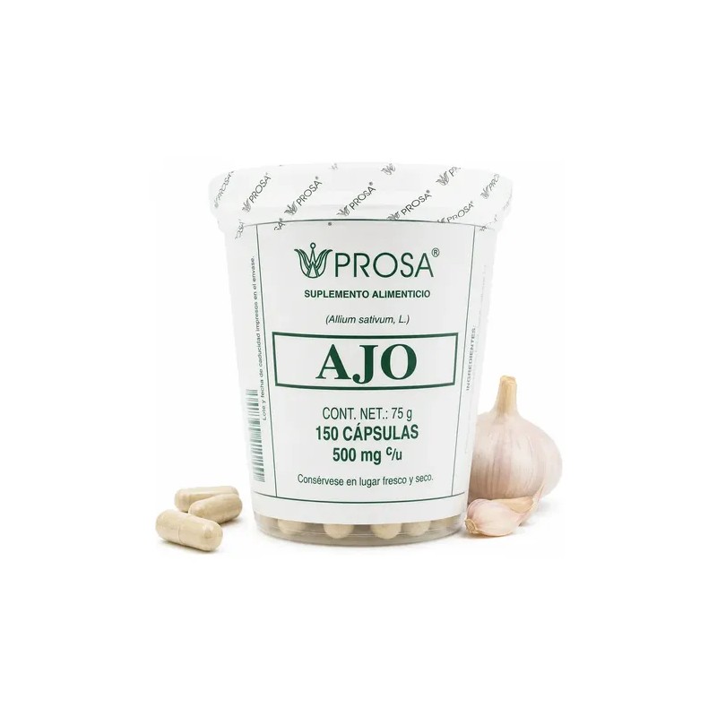 Ajo 150 Cap-prosa Sabor Sin Sabor