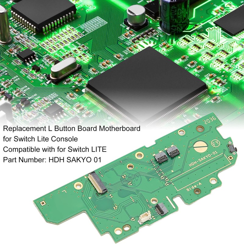 Left Joy Con Motherboard, Left Side L Button Board Motherboard
