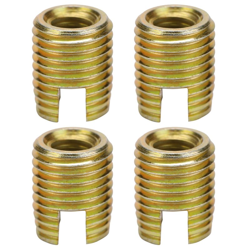 Hyuduo 20 Pieces Self-Tapping Thread Insert, 302 Carbon Steel Galvanised