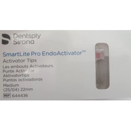 DENTSPLY Smartlite Pro Endoactivator Tips Medium Red 25 Activator Tips 22 mm Dentsply