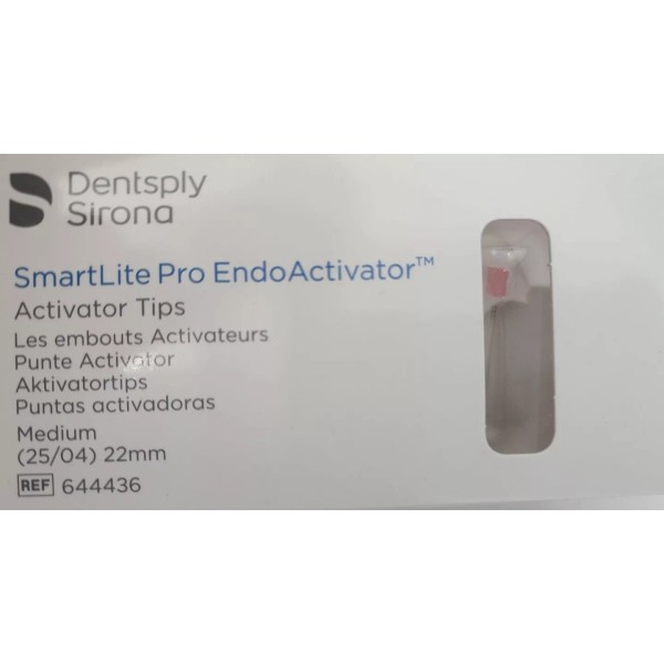 DENTSPLY Smartlite Pro Endoactivator Tips Medium Red 25 Activator Tips