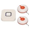 Elderly Monitoring Call Button 4 Gear Volume Adjustment Wireless ABS