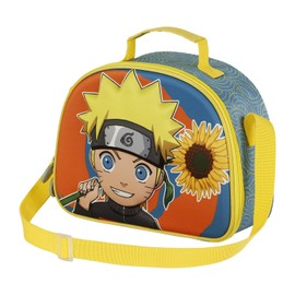 Naruto Peace-3D Breakfast Bag, Multi-Colour, 25.5 x 20 cm, Multicoloured Peace, 3D Breakfast Bag Peace