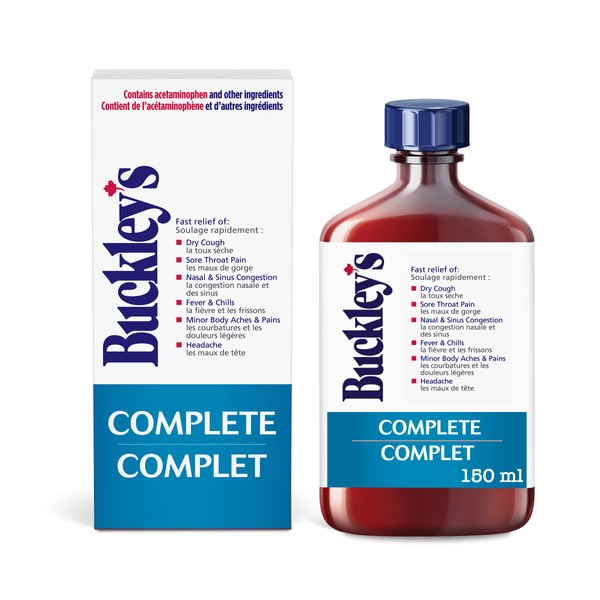 Buckley's Original complete syrup; 150 ml Size