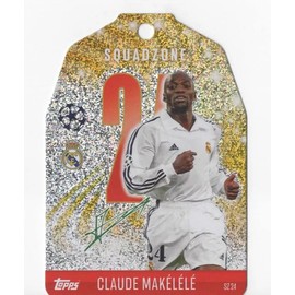 Match Attax 2024 2025 Claude Makelele Squadzone Trading Card