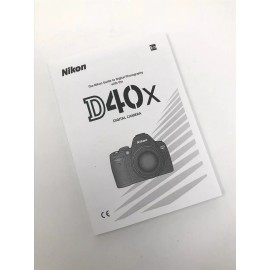Nikon D40x Instruction Owners Manual D40x Book NEW
