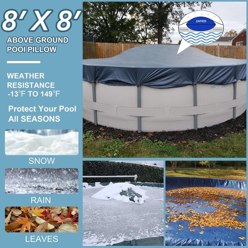 8' x 8' Air Pool Pillow for Above Ground Swimming