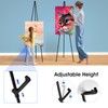 Portable Art Easel Stand 63 Inches - Black Picture Stands