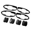 8pcs Car Door Handle Bowl Insert Plate Trim Fit for