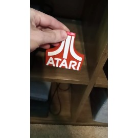 Unbranded Atari Video Game System Logo Sign 3D Wall Desk Shelf Art 3 1/2" x 4" x 3/8"