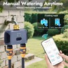 WiFi Water Timer for Garden Hose with Brass Inlet,Smart Hose