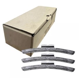 Steady Tire Supply Tire Wheel Balancing Weights MC Type Uncoated Lead Clip On 3.00 oz pc 25 pcs bag