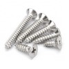 BOZONLI M6 Wood Screws, Tapping Screws, Flat Head Countersunk Phillips