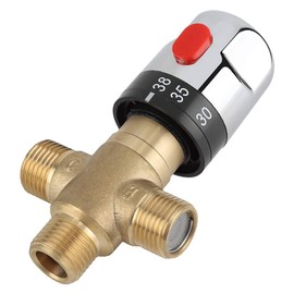 Hot Water Tank Thermostatic Shower Cartridge Mixer Valve, Water Temperature Pipe, Basin Thermostat, Thermostat Control