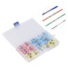 200Pcs Solder Seal Wire Connectors Heat Shrink Cable Butt Splice