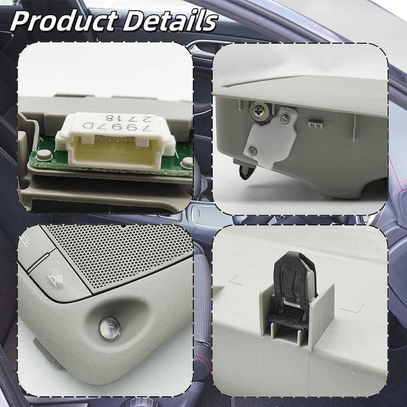 Youqsm Car Interior Overhead Console Map Reading Light Lamp,26430-C990D,Compatible with