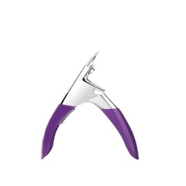 NIXWORTAL Nail Clipper Professional Acrylic False Nail Clippers Acrylic Nails,Rainbow Nail Tip Cutter Manicure Tool Salon Home Nail Art Thick Nails Cutter(Black)