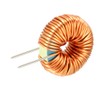 sourcing map Horizontal Toroid Magnet Inductance Monolayer Wire 220uH 5A