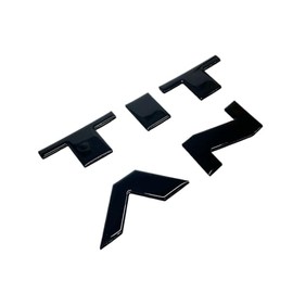 BDTrims Tailgate 3D Domed Letters Compatible with 2021-2024 Nissan Titan Models (Matte Black)