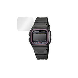 Miyabix OVCBCASIOF91W/12 Anti-Bacterial LCD Protective Film with Anti-bacterial Function for CASIO Standard F-91W Series, Made in Japan, OverLay Antibacterial Brilliant