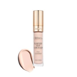 Beauty Creations - Corrector Líquido Flawless Stay C01 - Cobertura Media a Completa Construible, Fórmula Ligera de Larga Duración con Acabado Natural para Ojeras e Imperfecciones, 8 g