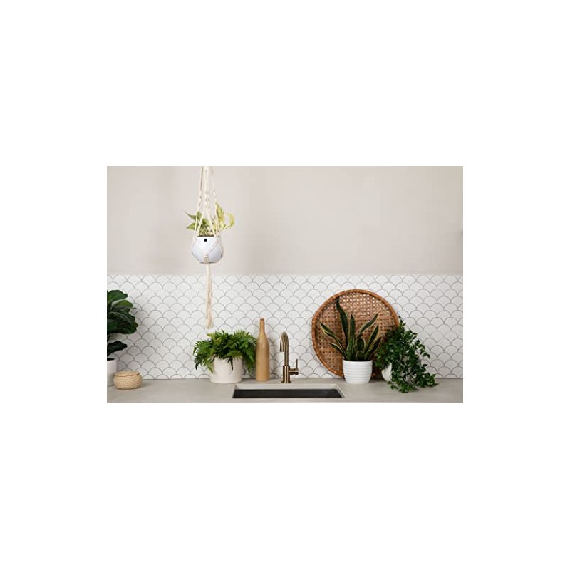 rePotme Hanging Planter - Marcrame Plant Hanger and Self Watering