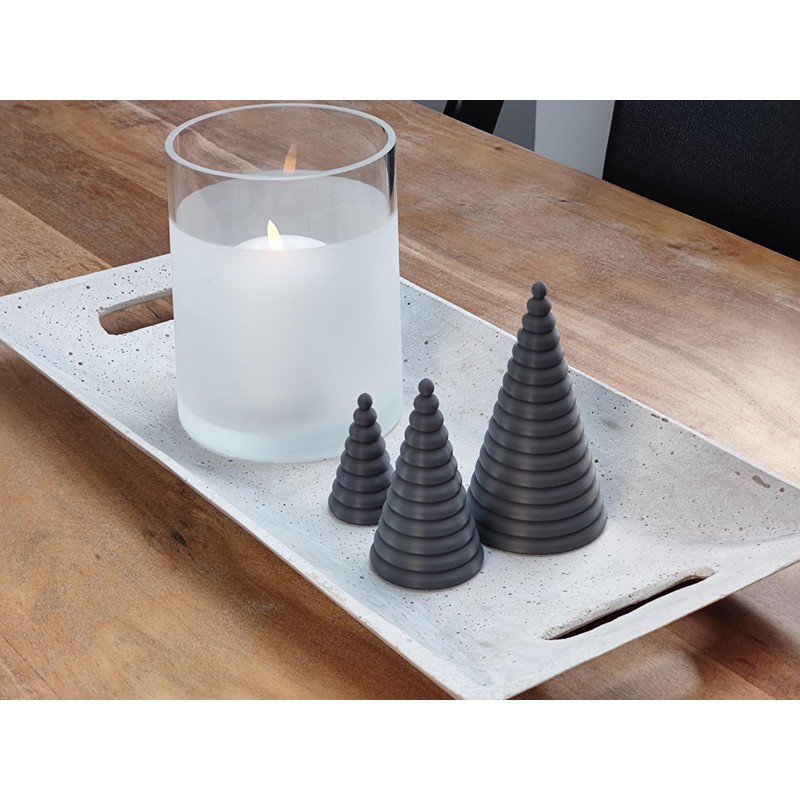 AcubycArt Decorative fir (set of 3) - for living area