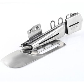 FTVOGUE 1Pc Flat Binder Seamer Folder Binding Attachment Tape Binder for Needle Sewing Machine(1-1/2"-9/16")