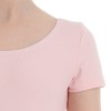 Girls Long Sleeve Team Basic Leotards For Kids, Cerulean, 4-6