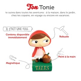 tonies My Favourite Stories: Little Red Riding Hood and Others Character with Audio Story for Toniebox, Audioconte from 3 Years - Story Box Sold Separately