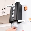 Magnetic Suction Plastic Bag Holder - Grocery Bag Dispenser -