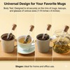2 PCS Tea Infuser Glass Tea Strainers for Long Leaf