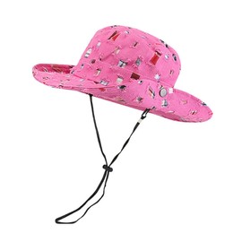 Awlsyj Checkered Western Cowboy Hat Bucket Hat Women New Travel Sunscreen Hat Fisherman Hat Outdoor Sun Hat