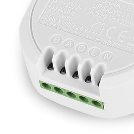 Smartwares SH4-99559 Wireless Recessed Switch Set for Roller Shutters - 3 Piece - Plug & Connect - Max 300W - White