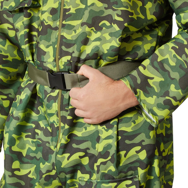 dressforfun Men's Costume Air Force Pilot Camouflage – L