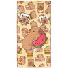 YISUMEI Oversized Microfiber Beach Towel Sand Free Quick Dry Lightweight