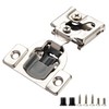 STIANC 50 Pack 1/2” Overlay 3D Soft Close Hinges for