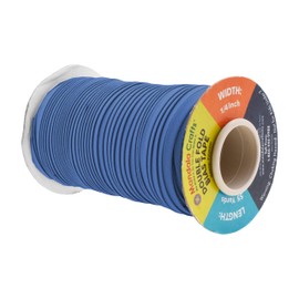 Mandala Crafts Double Fold Bias Tape for Sewing - 55 Yds Denim Bias Tape Double Fold 1/4 Inch Hem Quilt Binding Denim Seam Binding Tape - Fabric Piping Bias Binding Tape