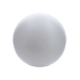 Smooth Foam Balls , 2-inch, White (Case of 36)