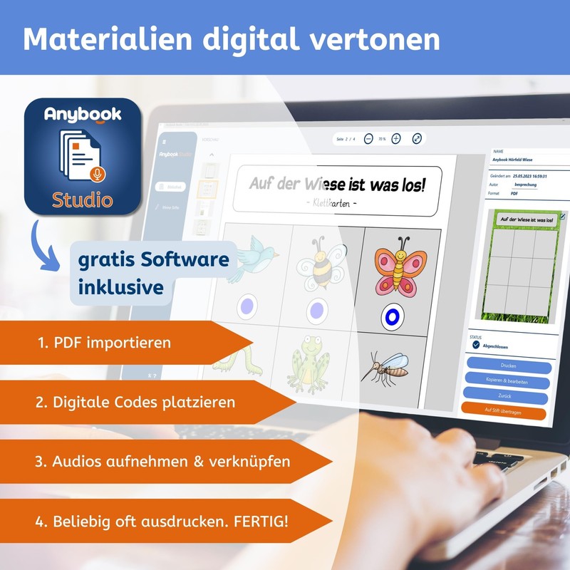 Anybook Pro M700 - Audio Pen & Reading Pen with