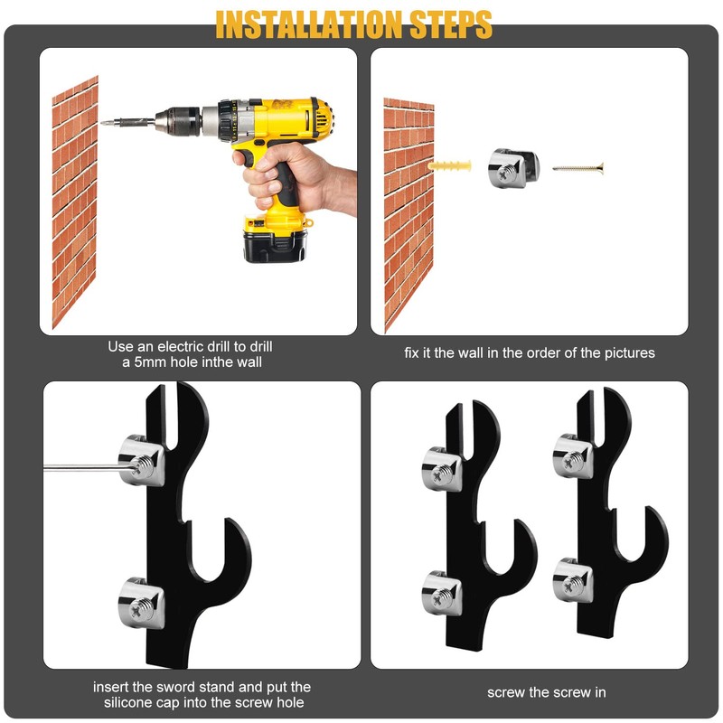 Sword Holder Wall Sword Stand Adjustable Katana Stand Acrylic Katana