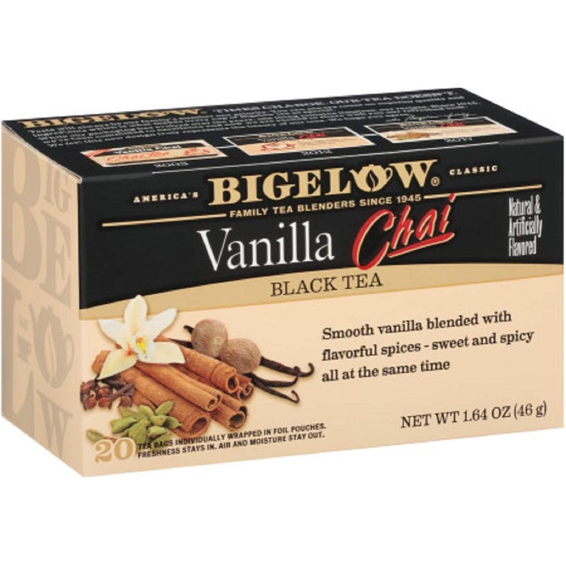 Bigelow Black Tea Vanilla Chai - 20 CT